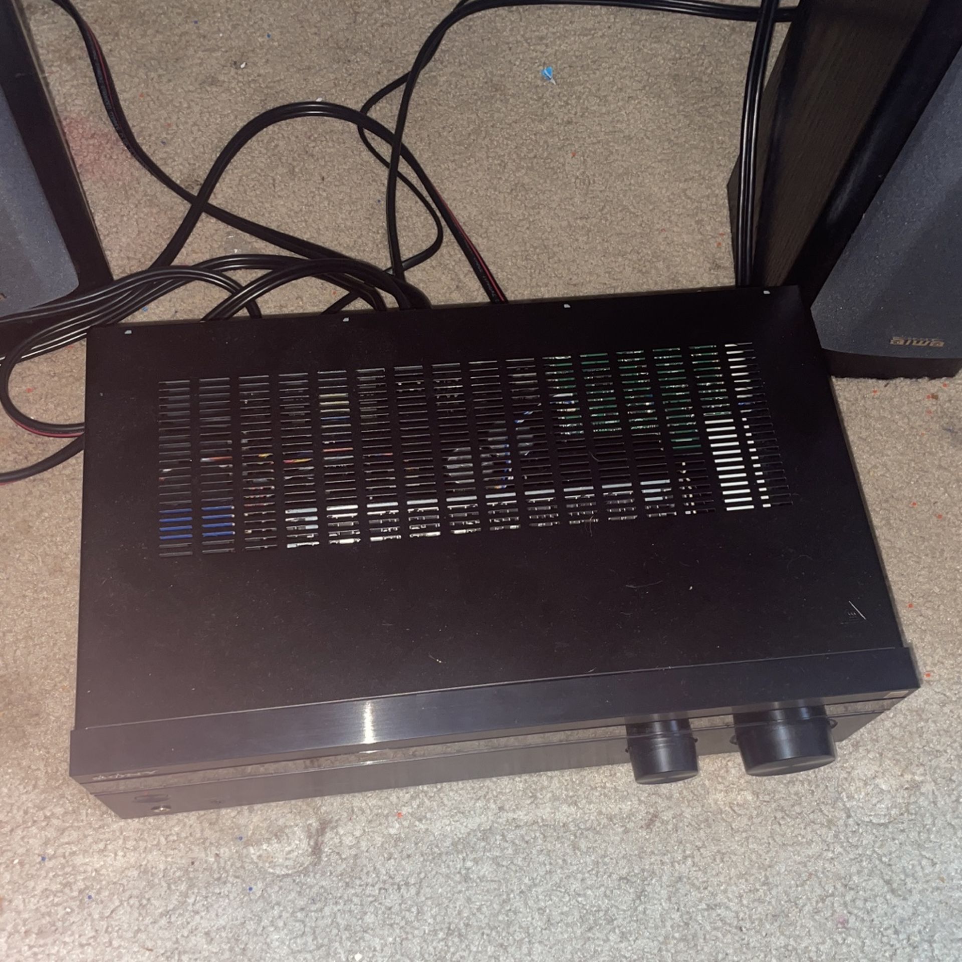 speakers with stereo reciever