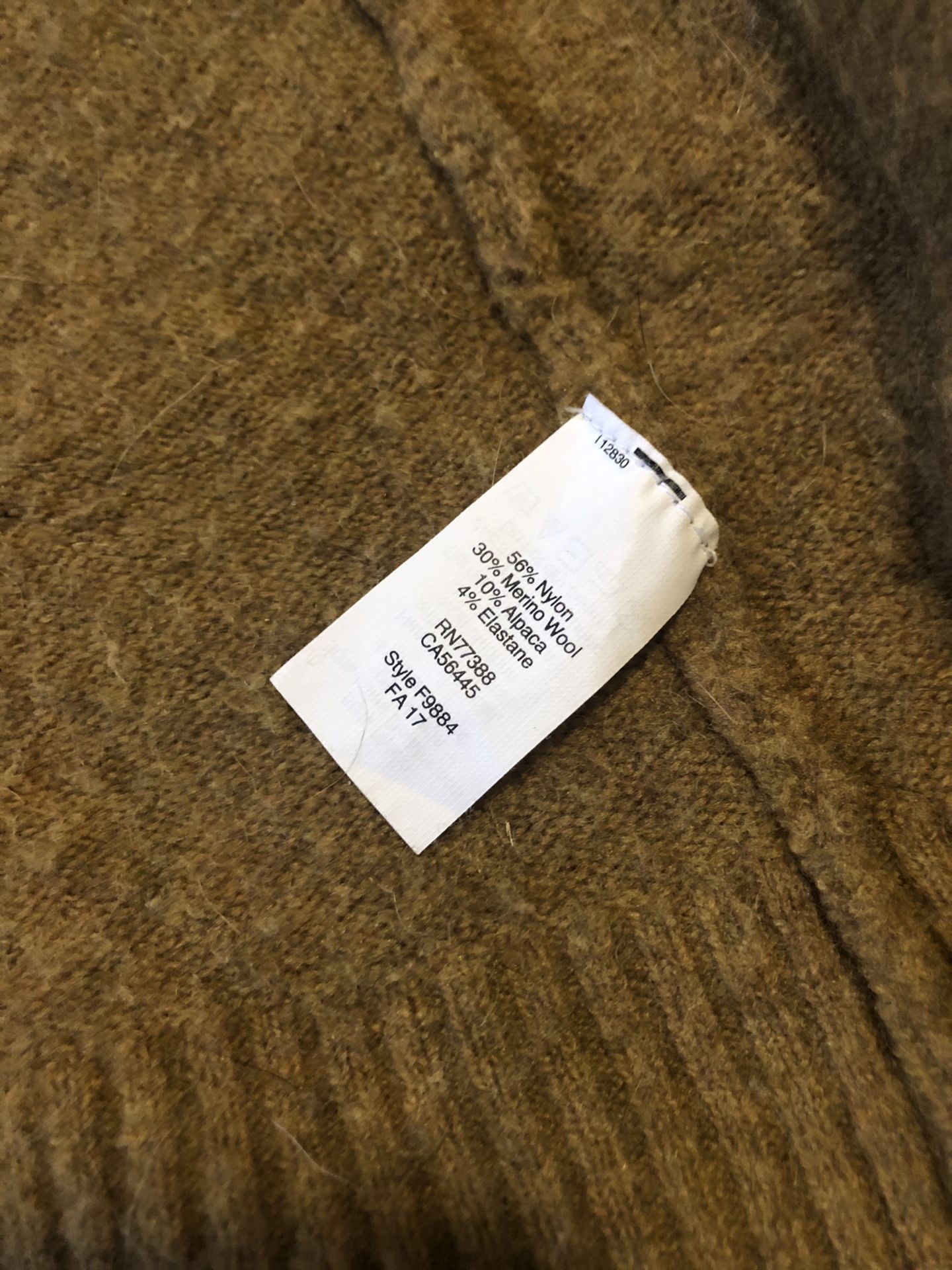 Madewell Merino Wool Blend Cardigan. Fair Condition