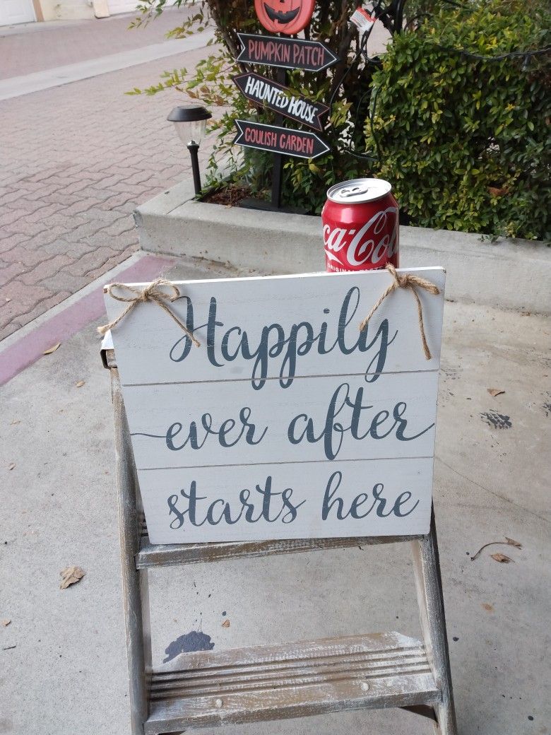 Happily Ever After Sign