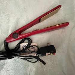 Ultra Chi Hair Straightener. Red.  Thumbnail