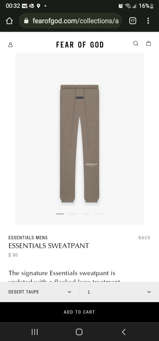 Selling Sweatpants Only