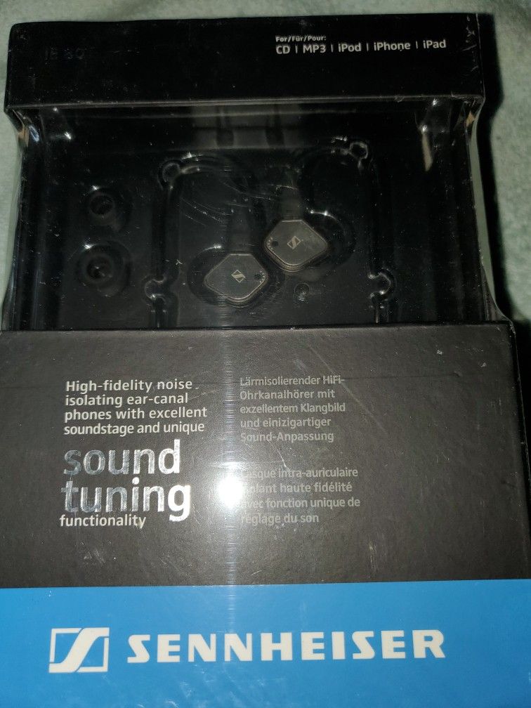 Sennheiser IE80 in ear headphones