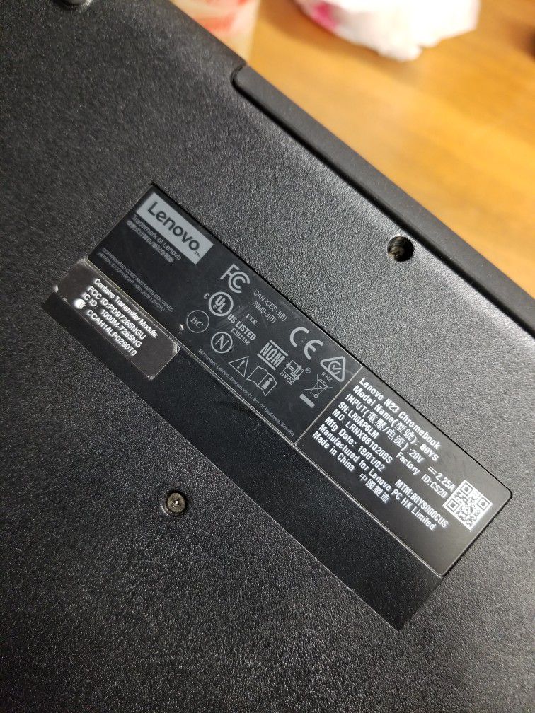 Chrome Lenovo N22 Or N23 Laptops $55 (Good Condition)