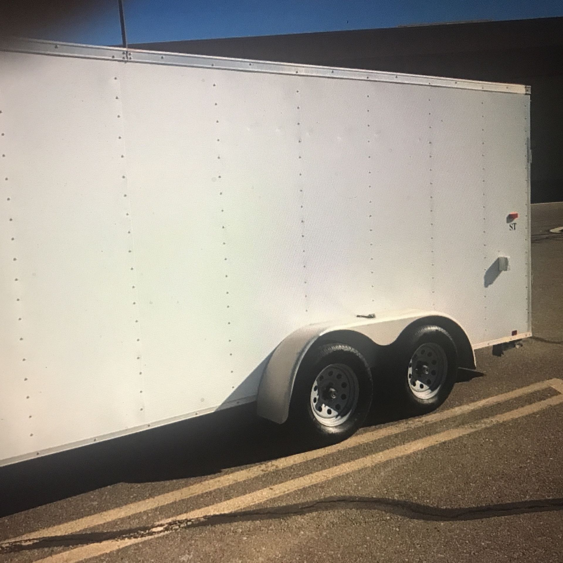 Very Clean Motorcycle Trailer