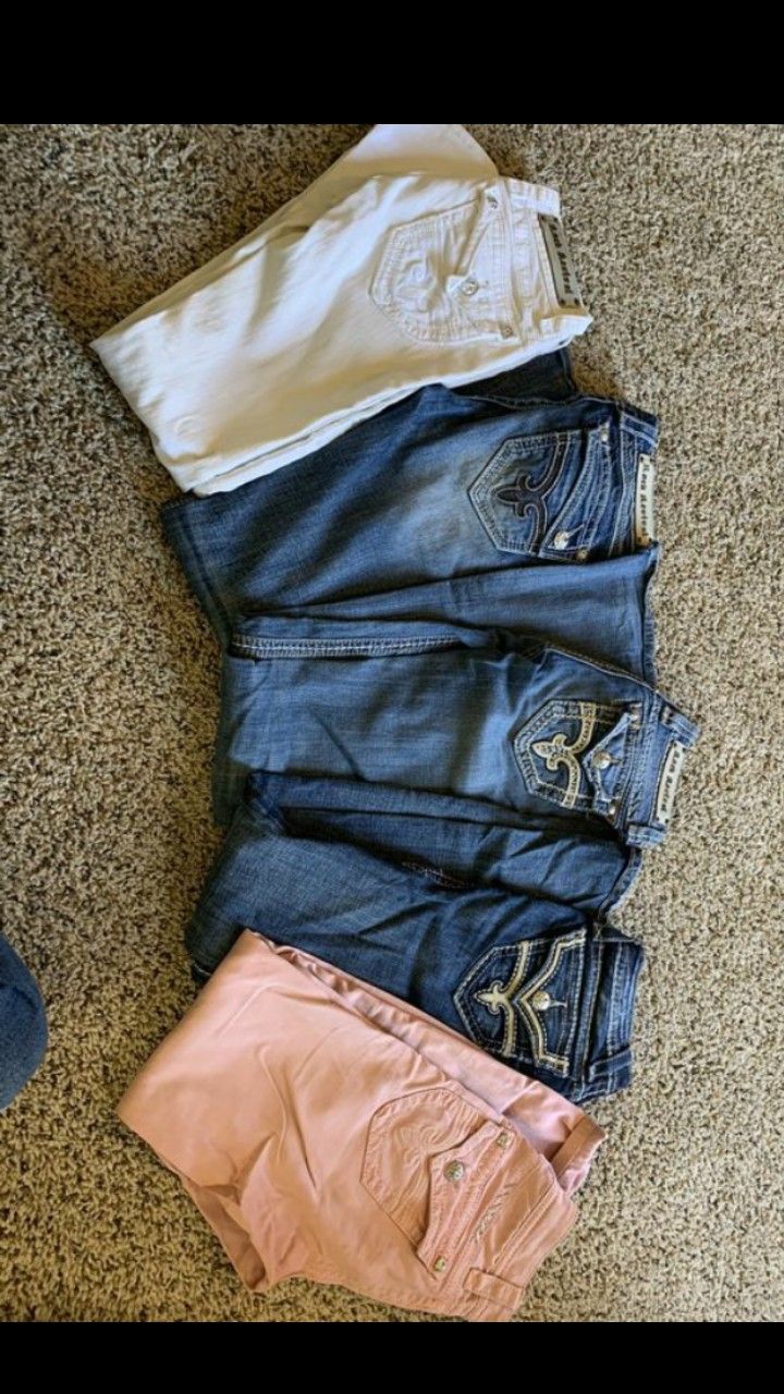 10 pair womens rock size 24 and 25