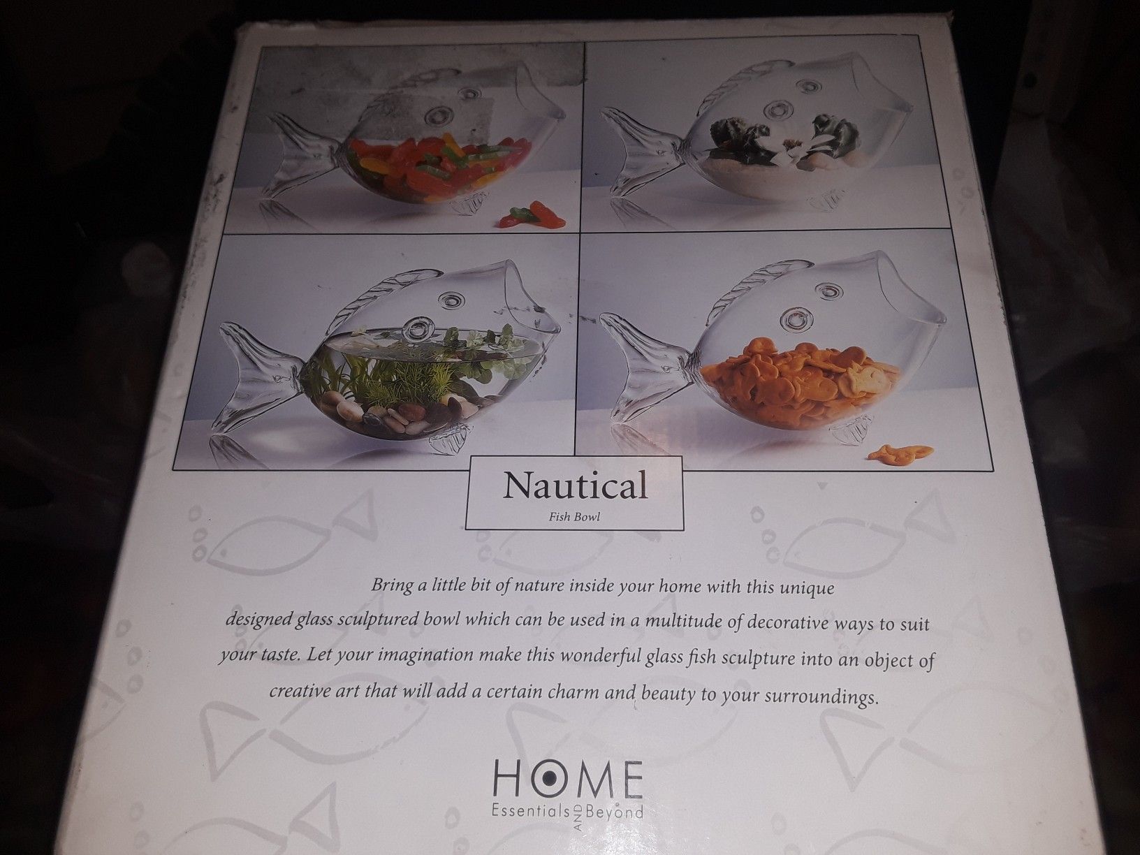 NAUTICAL FISH BOWL