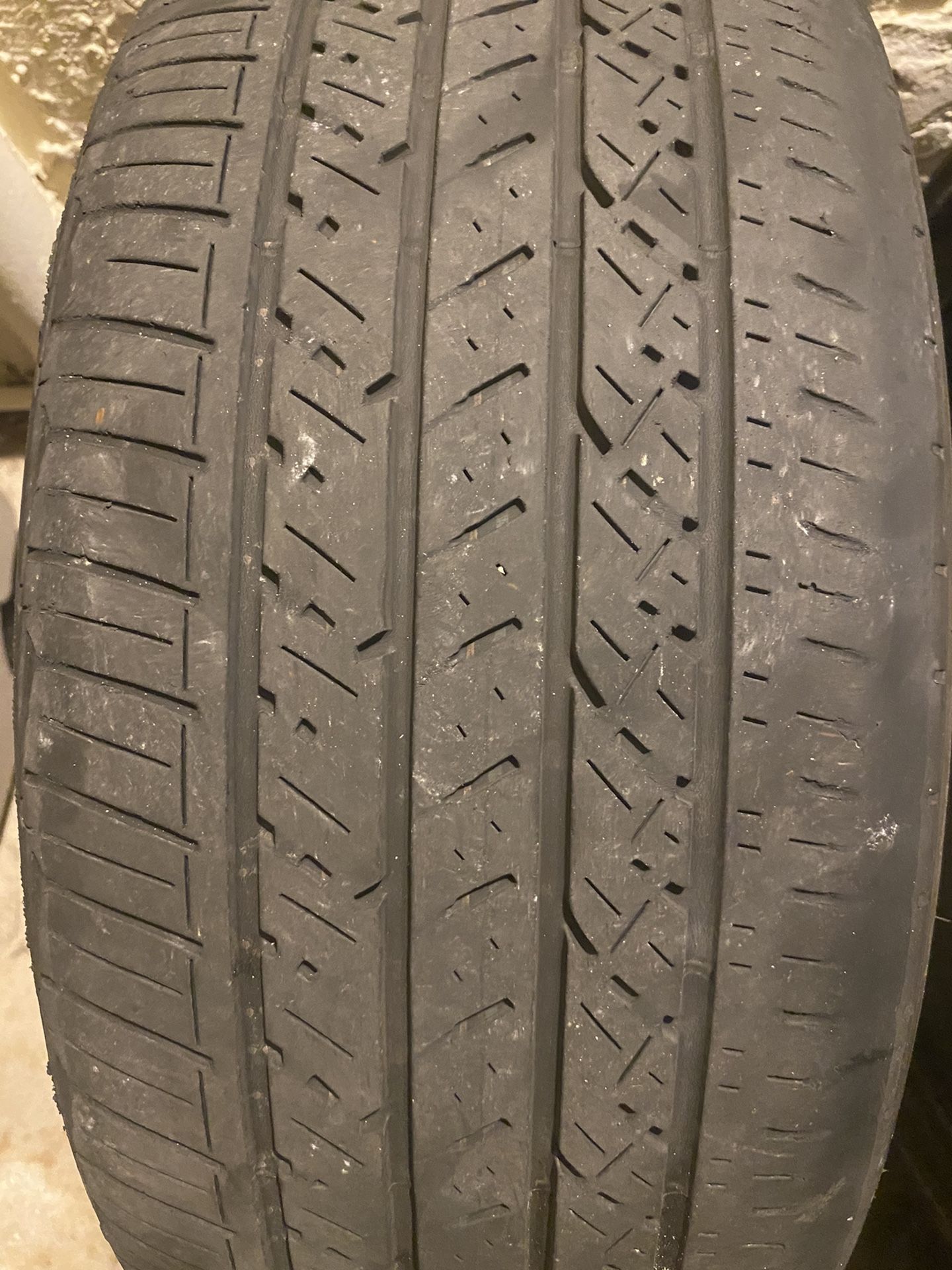 Two (2) Tires sizes: Ring size 18- 225/45/R18 Low Profile “Potenza”Asking $120. Both Obo today…