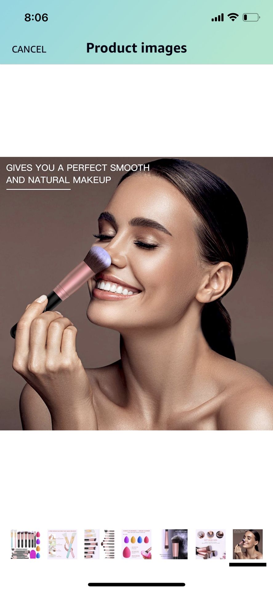 BESTOPE Makeup Brushes 16Pcs Professional Makeup Brush Set 2 Silicone Face Mask Brushes&4 Blender Sponge&1 Brush Cleaner Premium Synthetic Foundation