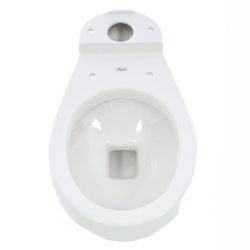 American Standard Baby Devoro 1.28 GPF Round Front Toilet Bowl Only in White  - #73787 -OS Thumbnail