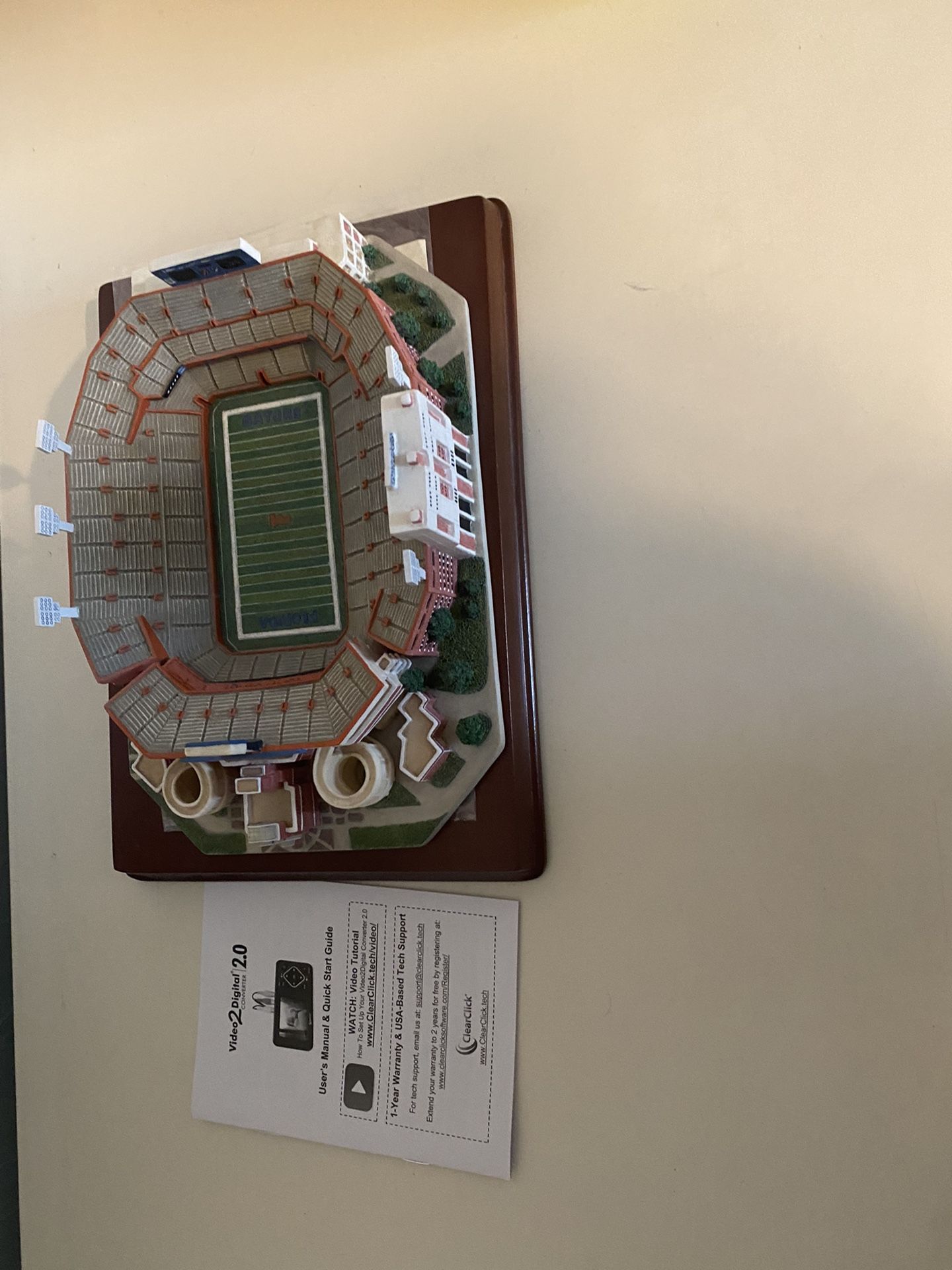 UF Stadium Complete With Certificate