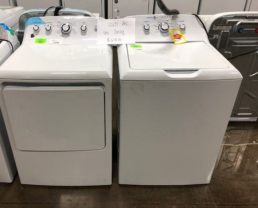 Brand New GE Washer/Dryer Set 5D 2U