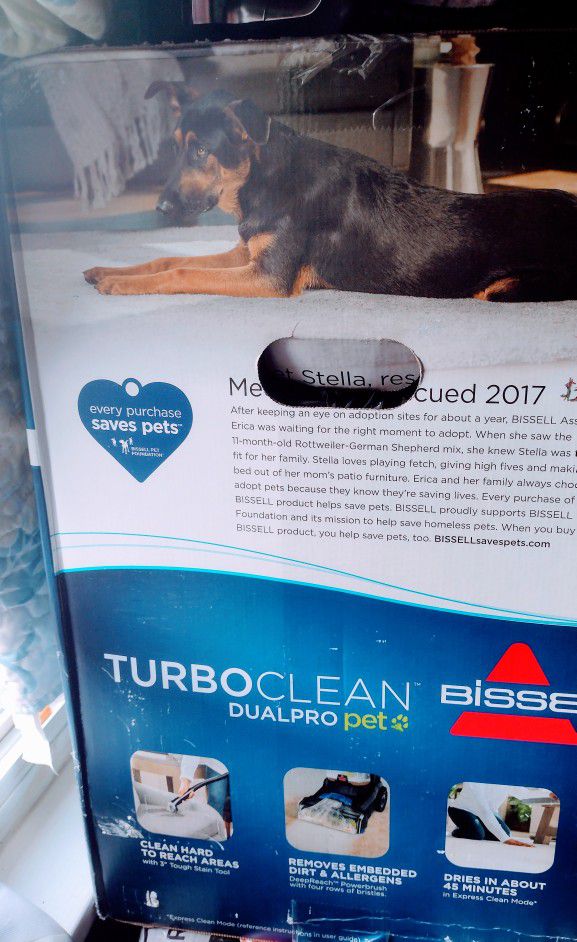Bissell Turbo Clean Dual Pro pet 