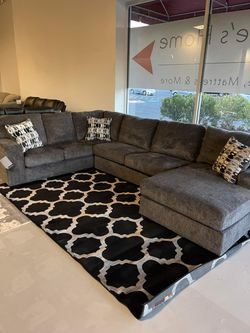 Ashley Furniture Sectional Couch With Chaise Color Options ⭐⭐⭐$39 Down Payment with Financing ⭐ 90 Days same as cash Thumbnail
