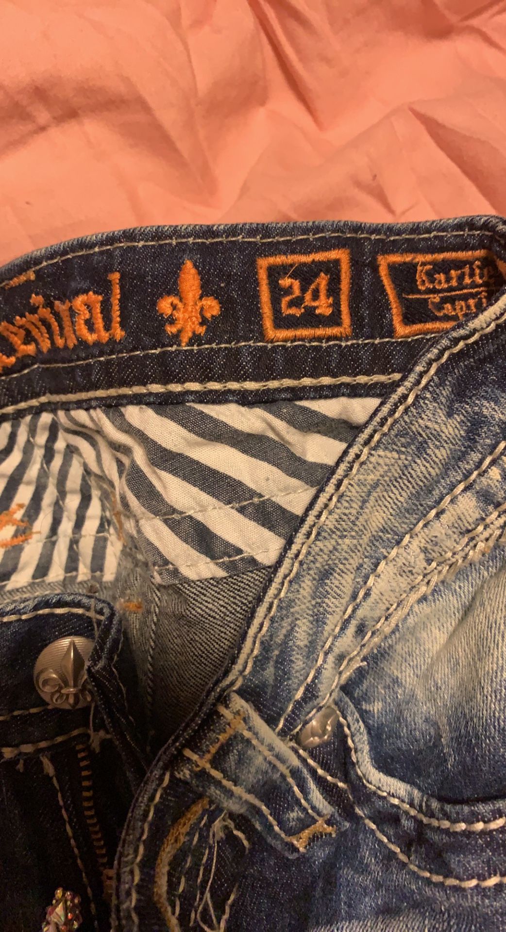 Size 24 Rock Revival Shorts