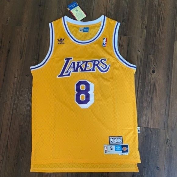 ★Kobe Bryant Throwback Lakers #8 Jersey