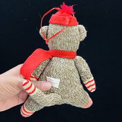 2 Sock Monkey Regular & The Easter Bunny Girlfriend/Boyfriend Teddy Doll Thumbnail