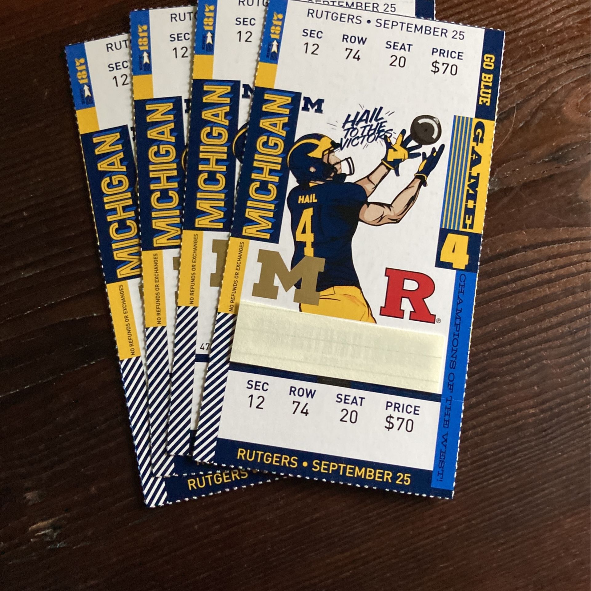 Michigan Football Tickets