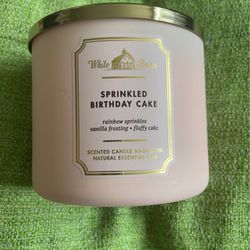 Sprinkled Birthday Cake Candle  Thumbnail