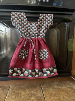 Homemade  Kitchen Towels To decorate Your Oven Or Any Wall  Thumbnail