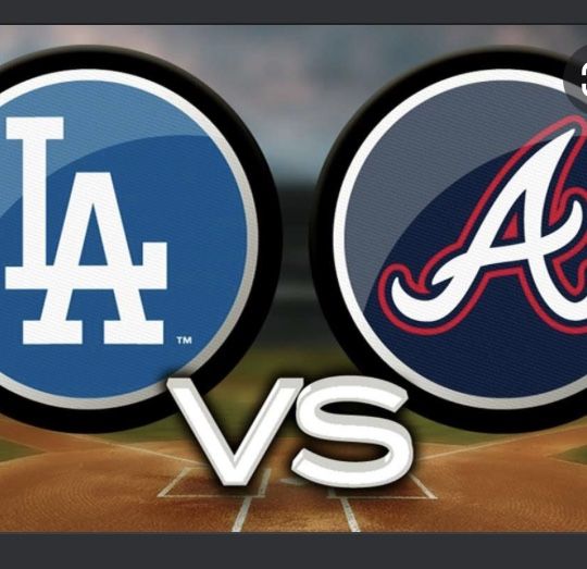 Dodgers Vs Braves NLCS Tickets Tuesday Baseball Playoff Game