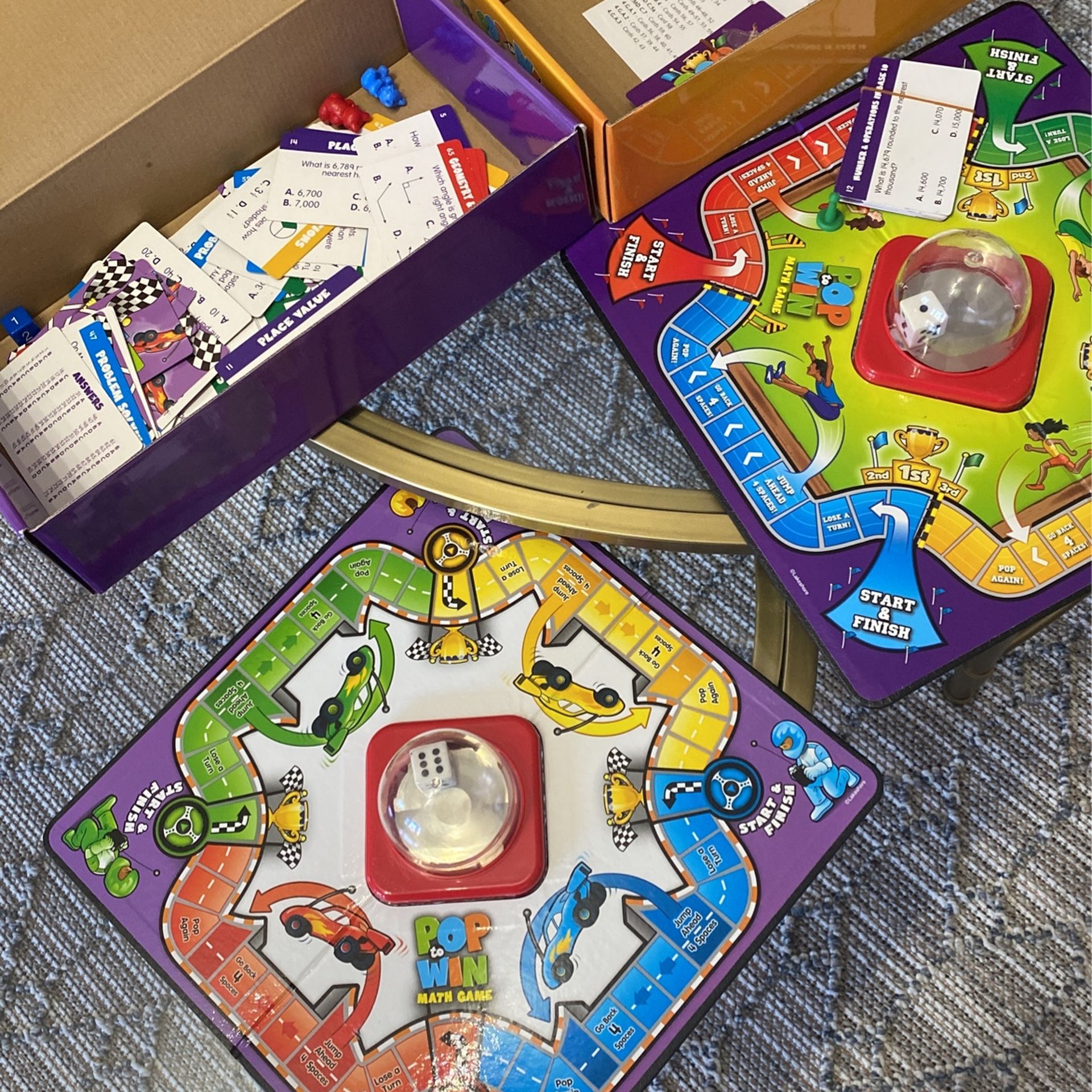 Lakeshore Learning Pop and Win Math Games (grades 3 And 4)
