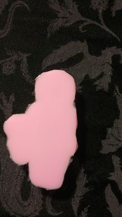 Silicone mold girl with bear Thumbnail
