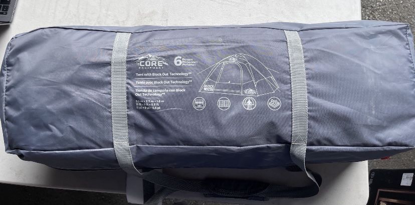 CORE 6P DARKROOM TENT