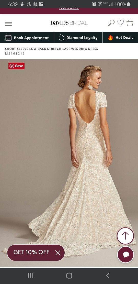 Ivory Size 12 Wedding Dress