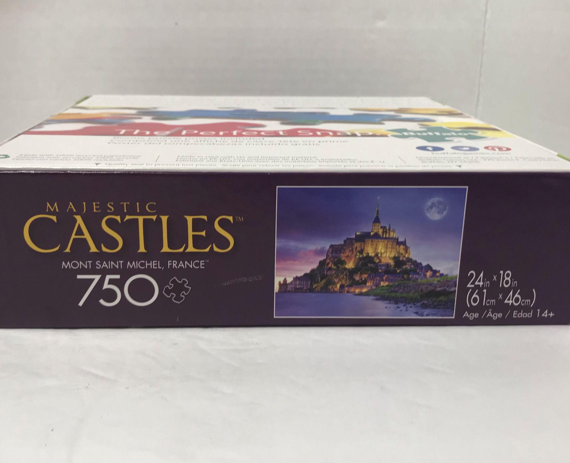 Buffalo Game Majestic Castles 750 Pc France Puzzle 