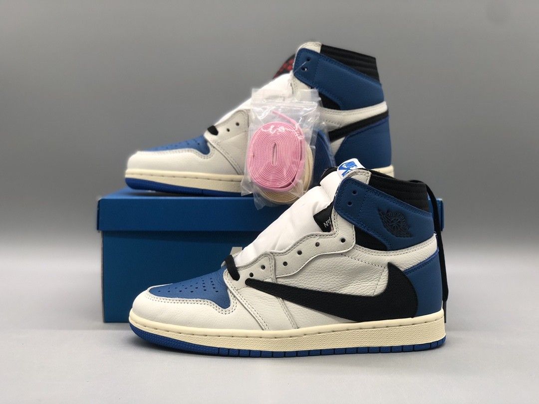 air jordan 1 blue size 4-13