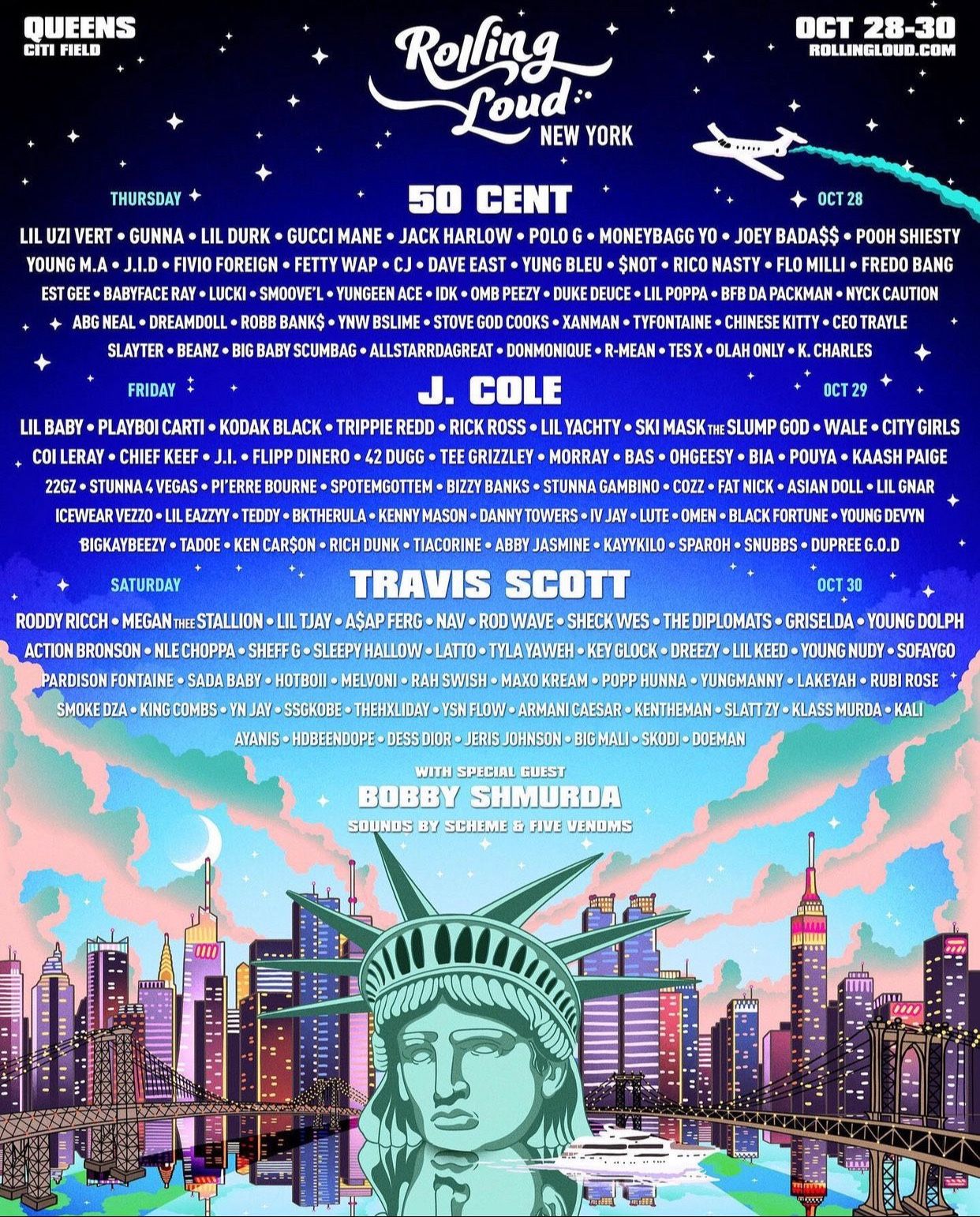 Rolling Loud New York (2 Tickets)