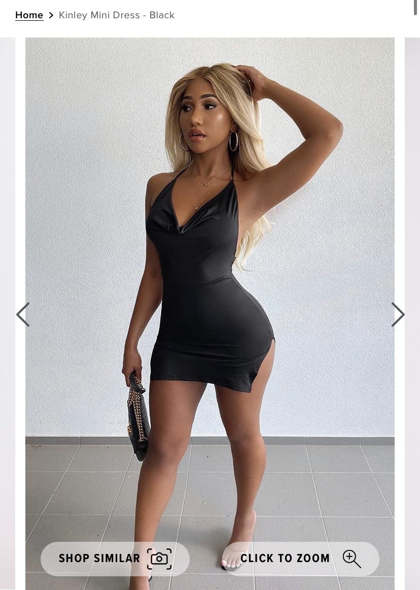 Black Mini Dress