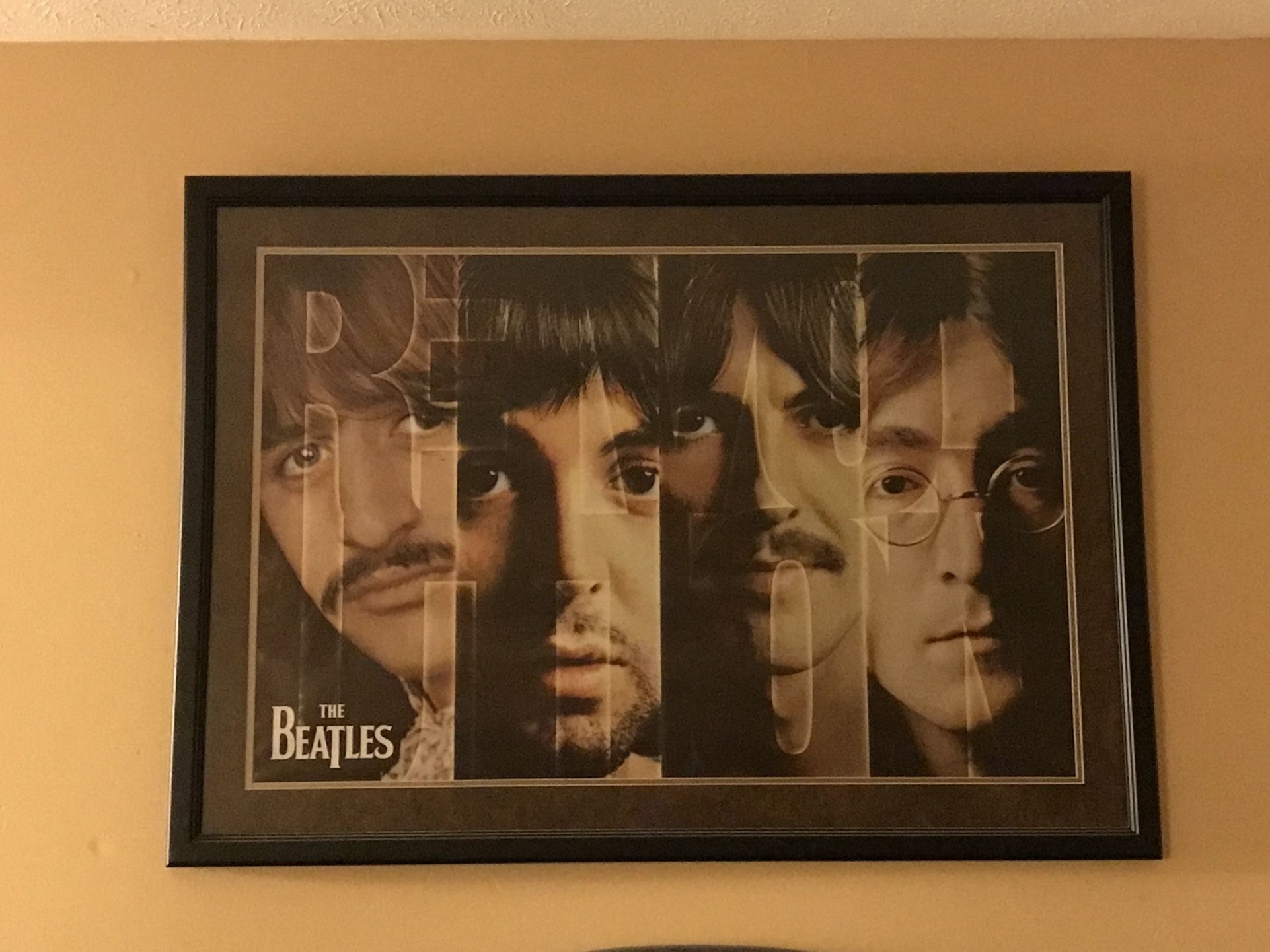 Lot of Beatles Artwork with Frames