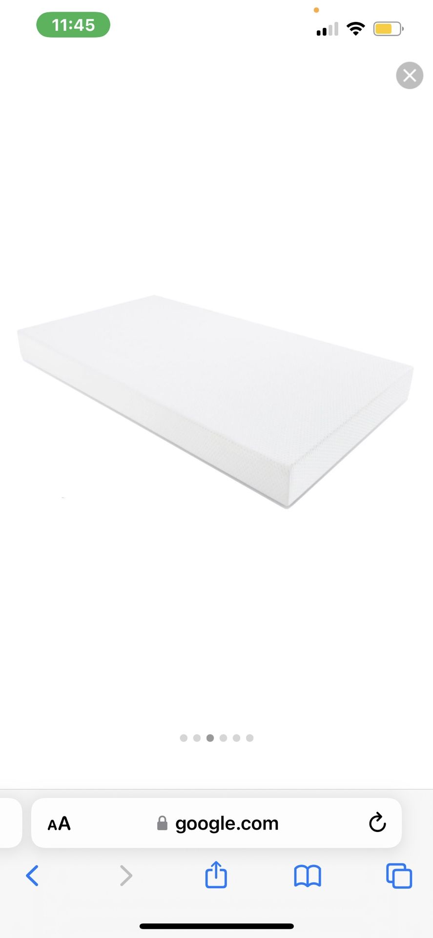 Brand New Baby Crib Mattress Still In Bag ( Must Go) Fell Free To Make An Offer Please