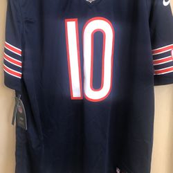 $150 Chicago Bears Trubisky NFL Jersey Authentic Size XL Thumbnail