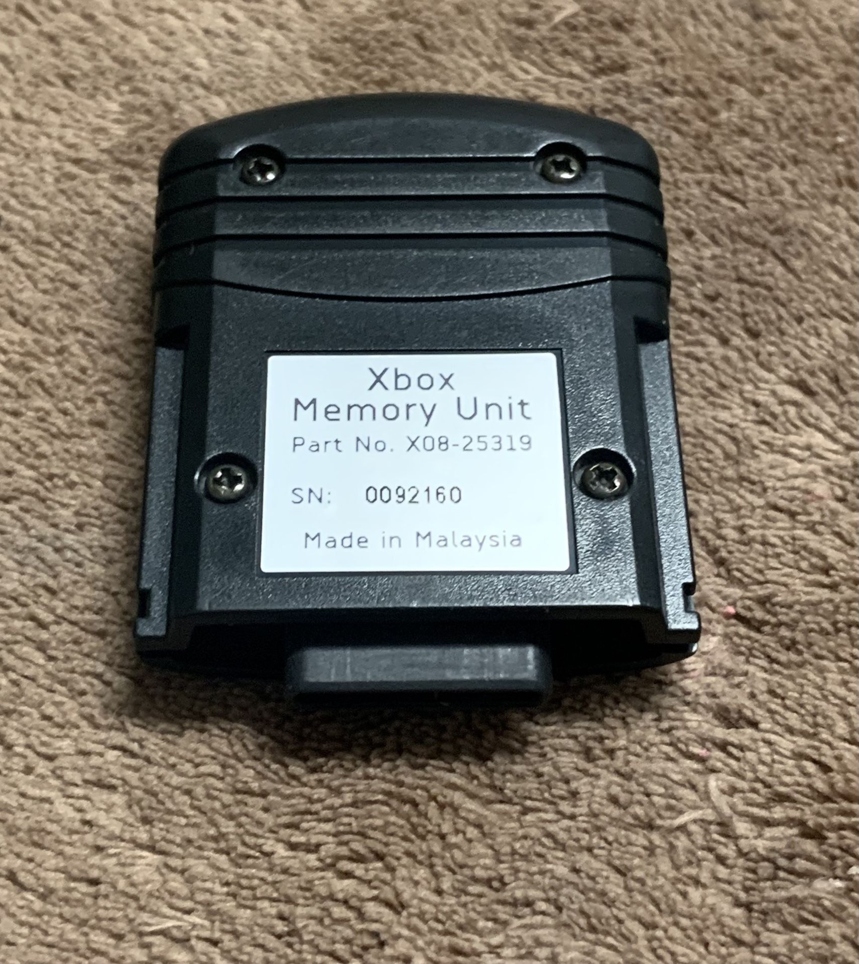 Microsoft Xbox Memory Unit