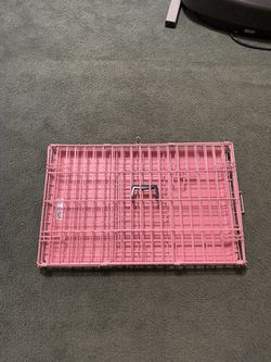 Great Choice Pink Fold And Carry Dog Crate Thumbnail