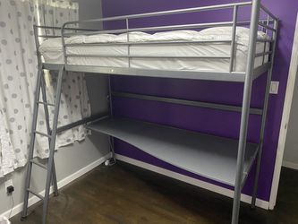 Loft Bed With Desk Thumbnail