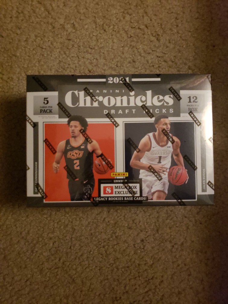 2021 Panini Chronicles Draft Picks Basketball Mega Box Lot🔥🏀Find 1 Exclusive Orange Opti-Chrome Parallel Card Per Box On Avg🏀🔥