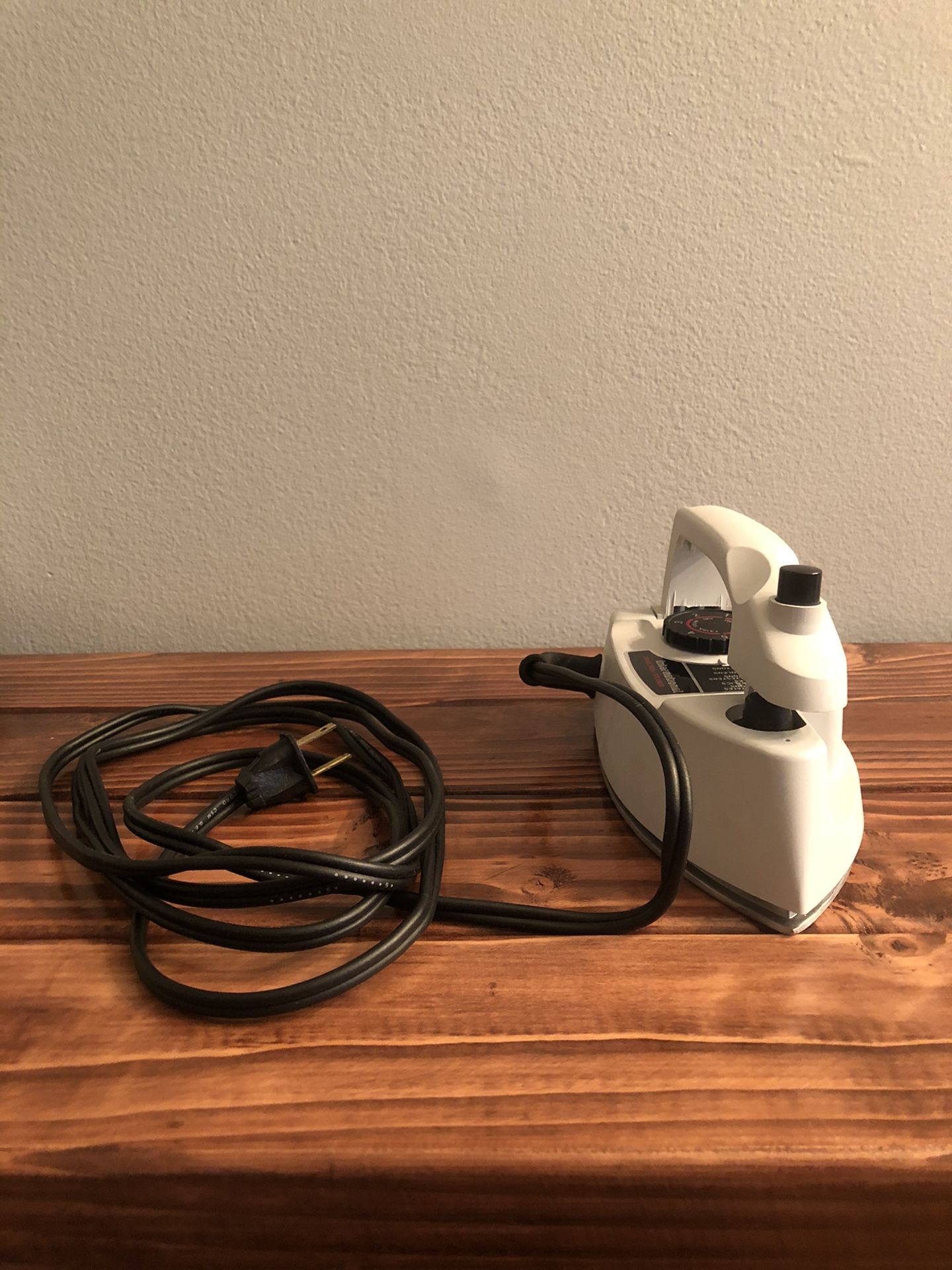 Vintage Foldable Travel Steam Iron