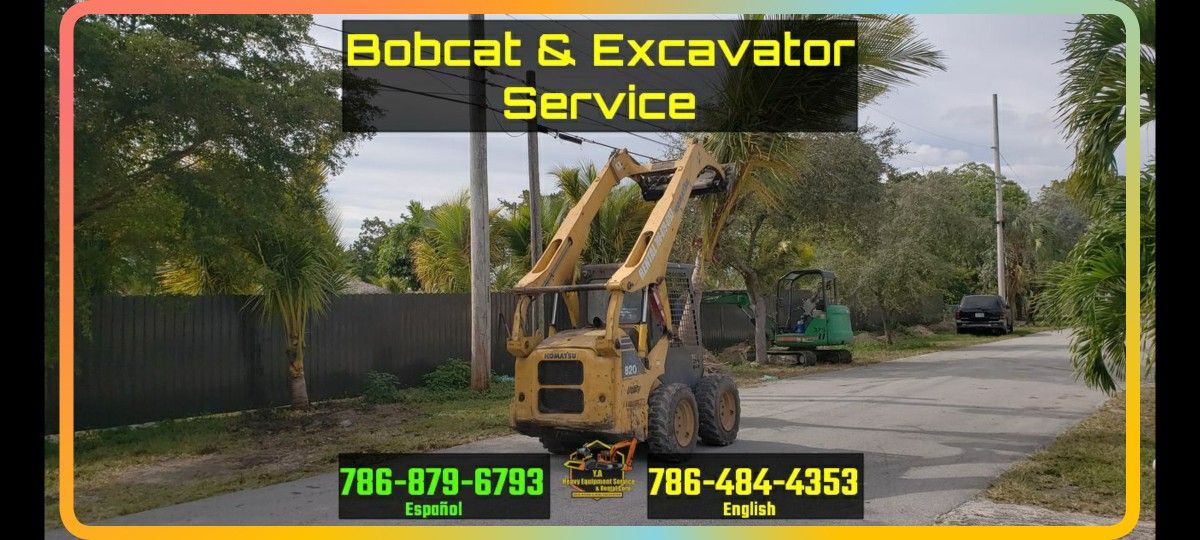 Bob͏cat & Exc͏avator Ser͏vice I h͏ave Dum͏p Tru͏cks 🏠 ☑️ 🟪 ✳️