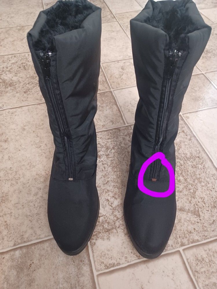 Women's Mid Calf Winter Boots Size 11