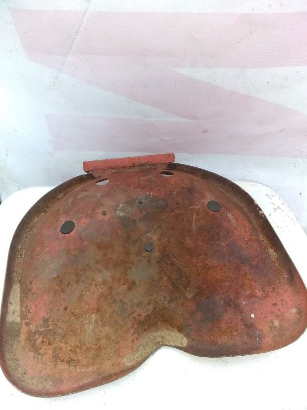 Antique Iron Tractor Seat