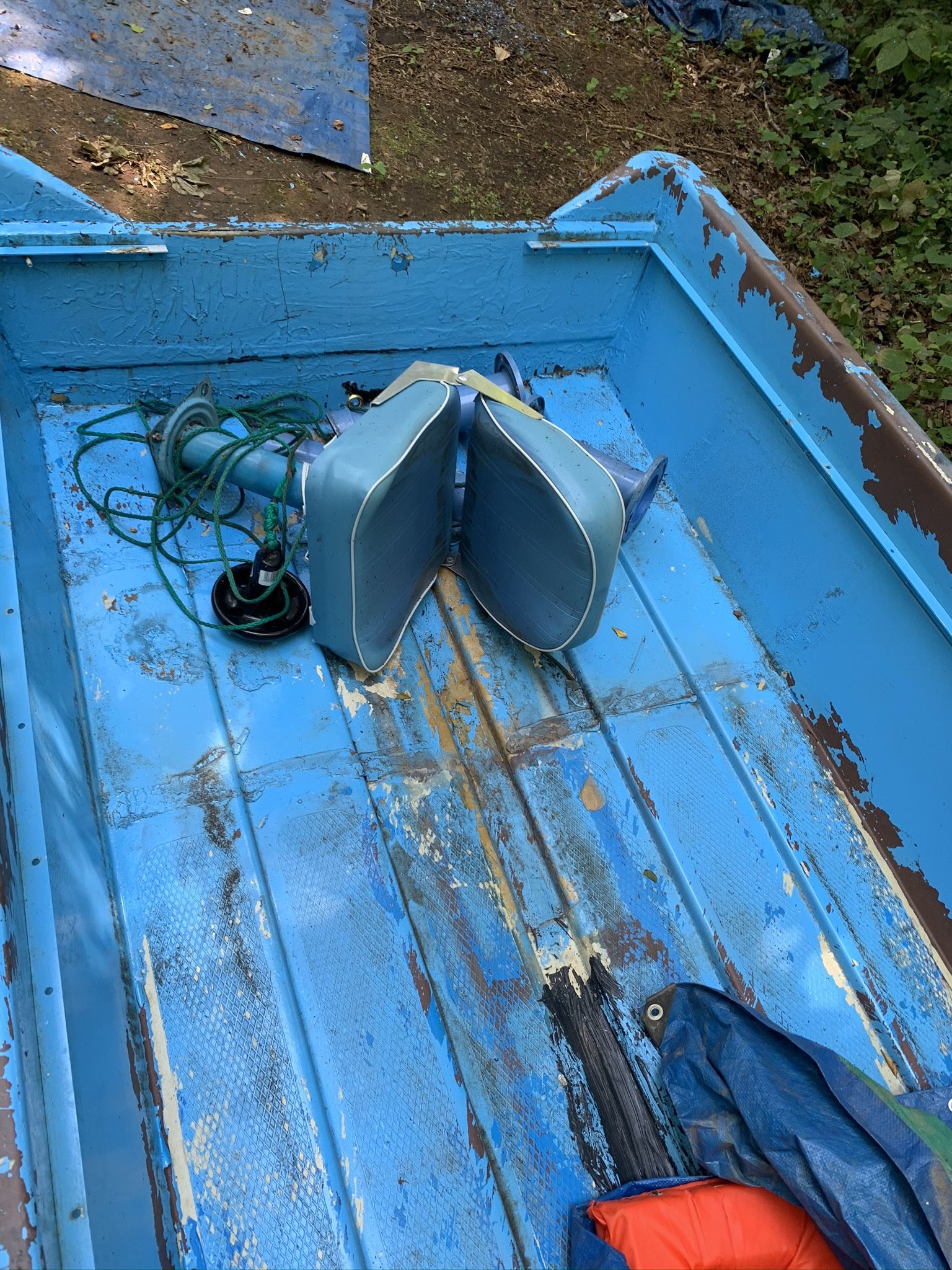 Johnson Outboard 2hp AND BOAT