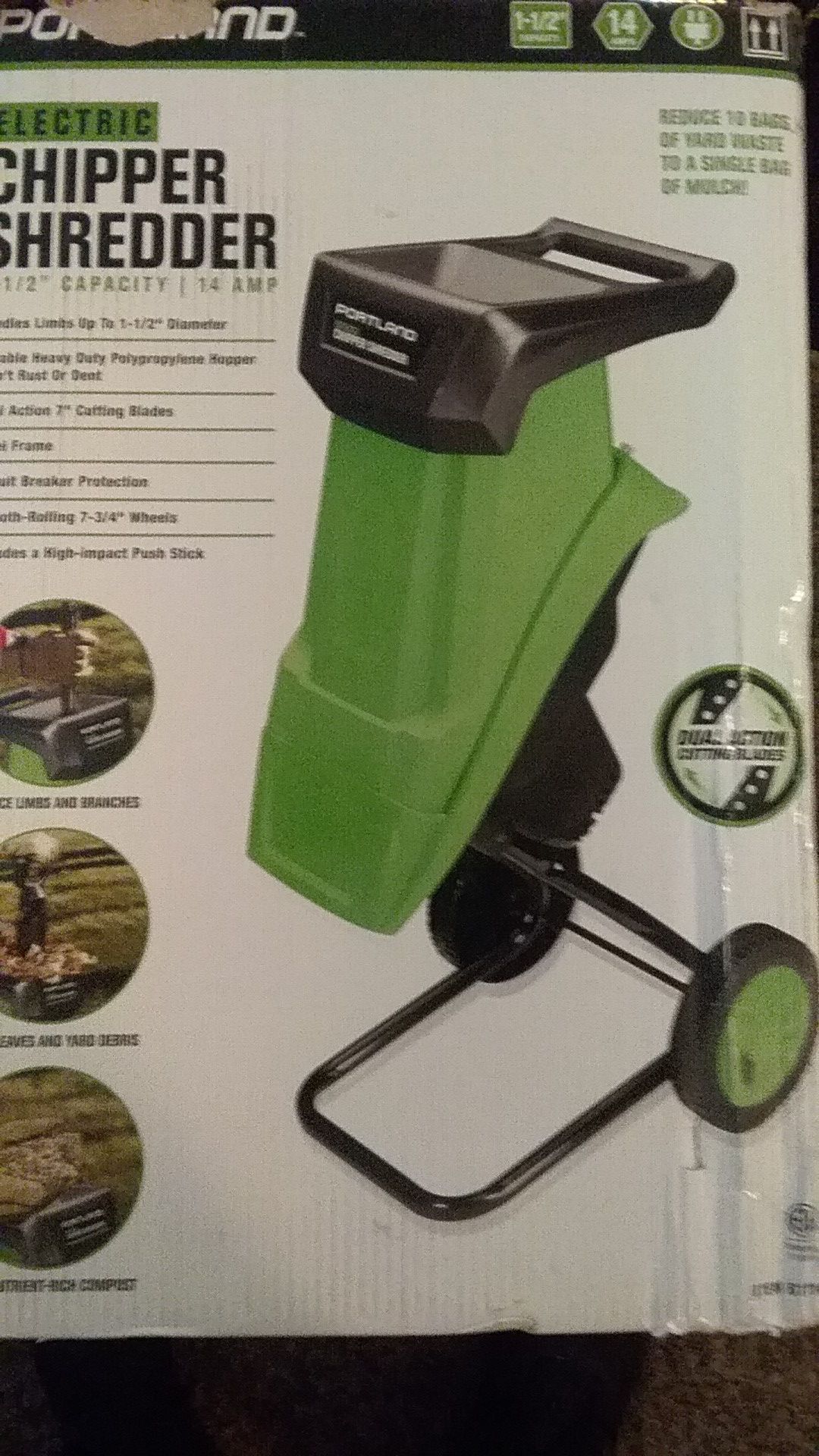 Portland electric chipper shredder for Sale in Albuquerque, NM OfferUp