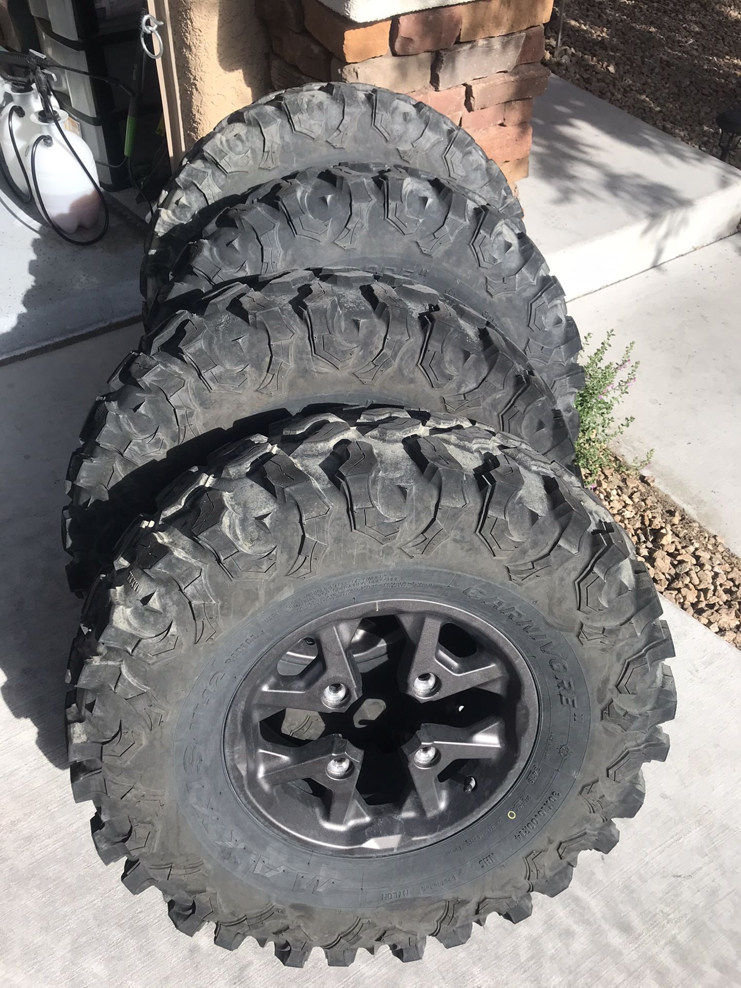 MAXXIS CARNIVORE RADIAL TIRE 30x10-14 RZR SET for Sale in Las Vegas, NV ...