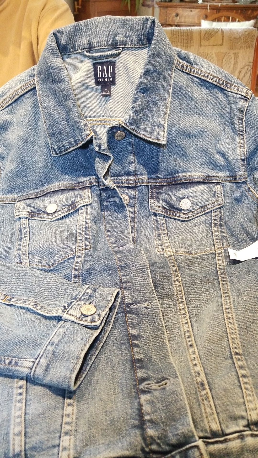 New Gap jean jacket