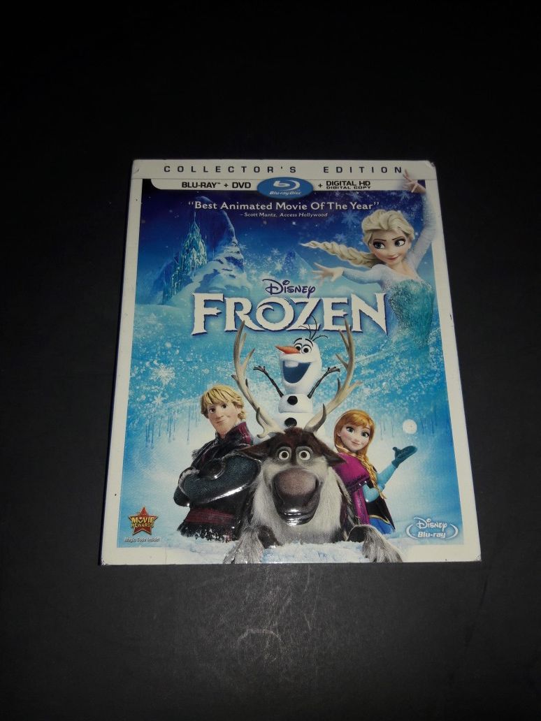 Frozen, Ride Along, Minions Blu Ray Disc x3