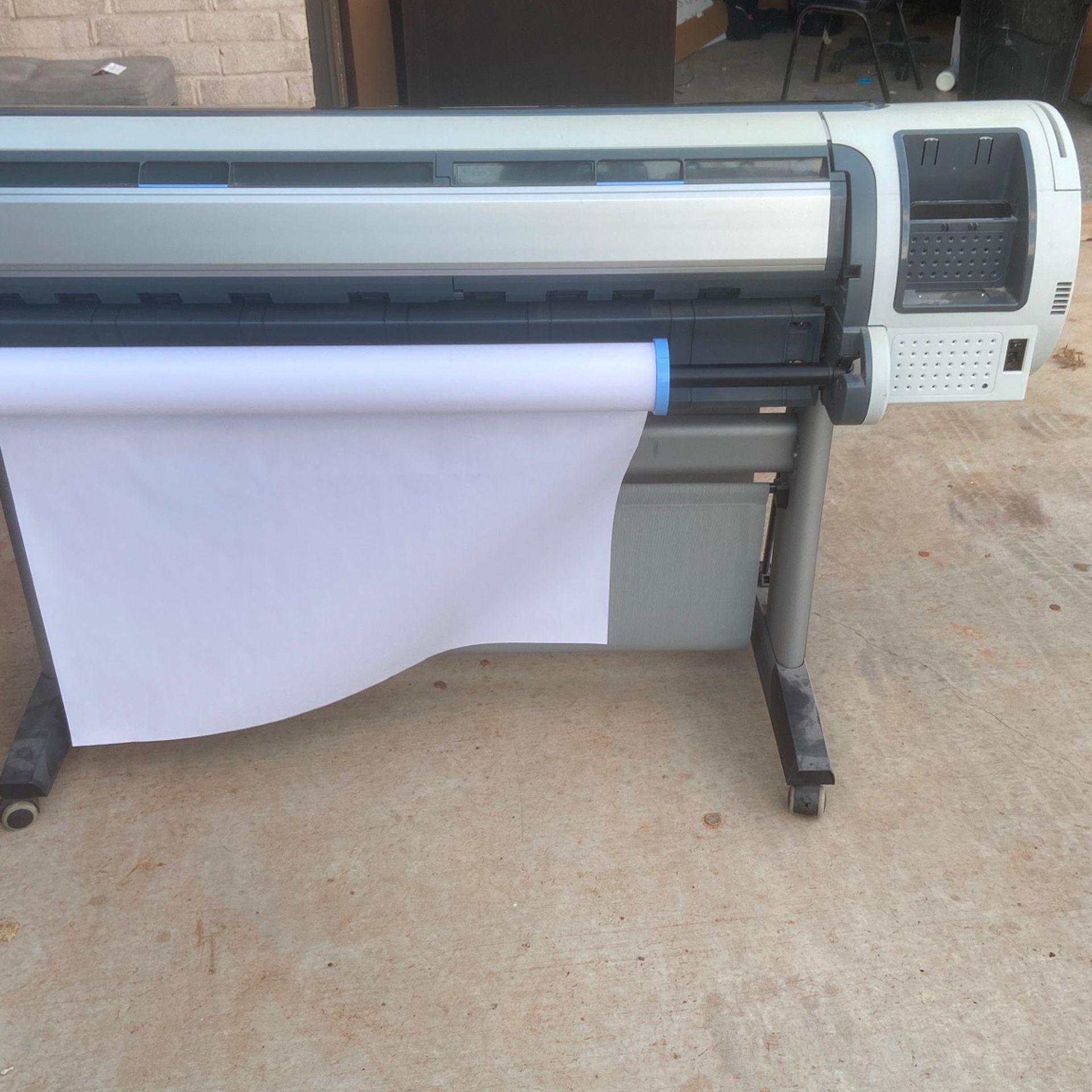 HP Designjet T1300 54" Large-Format Inkjet Color Plotter Printer
