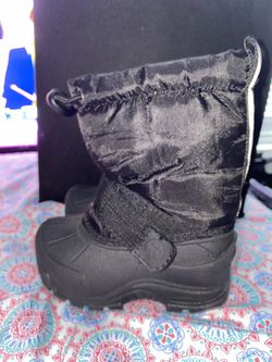 Toddler Snow Boots In Black Size 5 In Toddler  Thumbnail